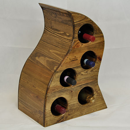 Pallet Wood Wine Rack WR14-2