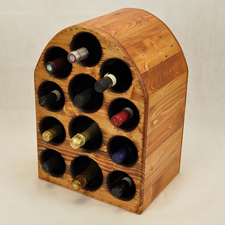 Pallet Wood Wine Rack WR15-4